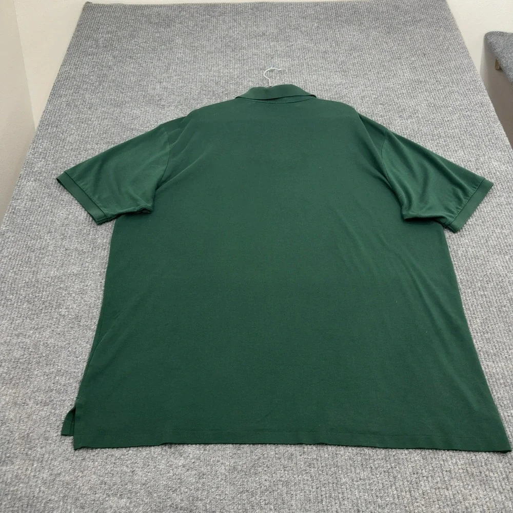 Polo Ralph Lauren Polo Shirt Mens 3XLT Green Cotton Short Sleeve Preppy Style